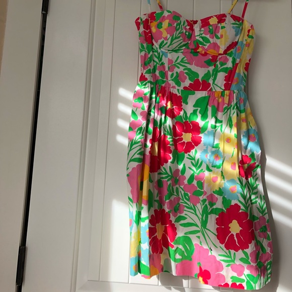 Lilly Pulitzer Dresses & Skirts - EUC Lilly Pulitzer Georgie Dress Garden by the sea